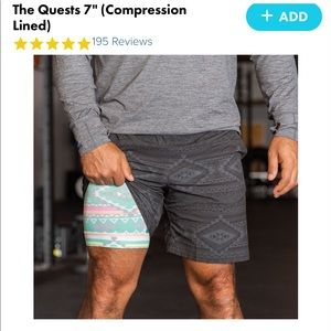 Chubbies “The Quest” 7” Sport Short